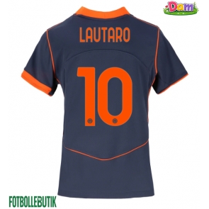 Inter Milan Lautaro Martinez #10 Tredje Tröja Kvinnor 2025-26 Kortärmad